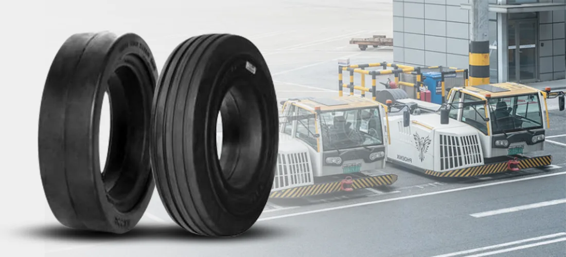 Airport Trailer Solid Tire